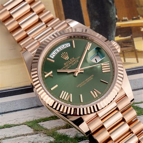 rose gold rolex day date 60th|rolex day date reference 228235.